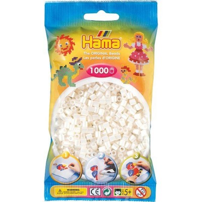 Sachet de 1000 perles hama midi : perle nacrée  Hama    225046